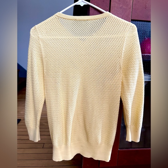 Pale Yellow Cardigan - Picture 2 of 3